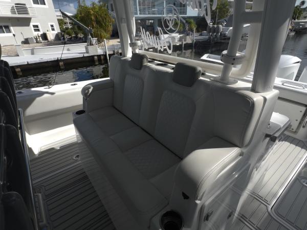 HCB center console diamond-stitch upholstery — before, photo 4 of 9
