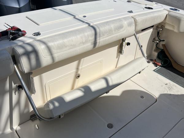 Grady-White center console reupholstery — before, photo 8 of 13