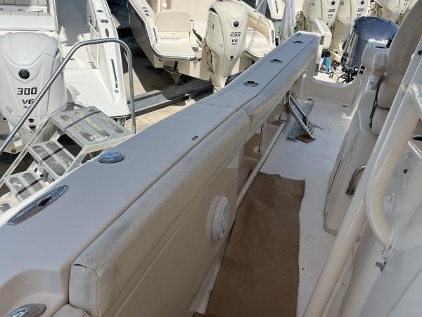Grady-White center console reupholstery — before, photo 4 of 13