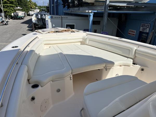 Grady-White center console reupholstery — after, photo 2 of 13