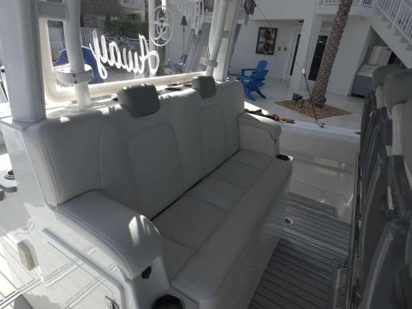 HCB center console diamond-stitch upholstery — before, photo 9 of 9